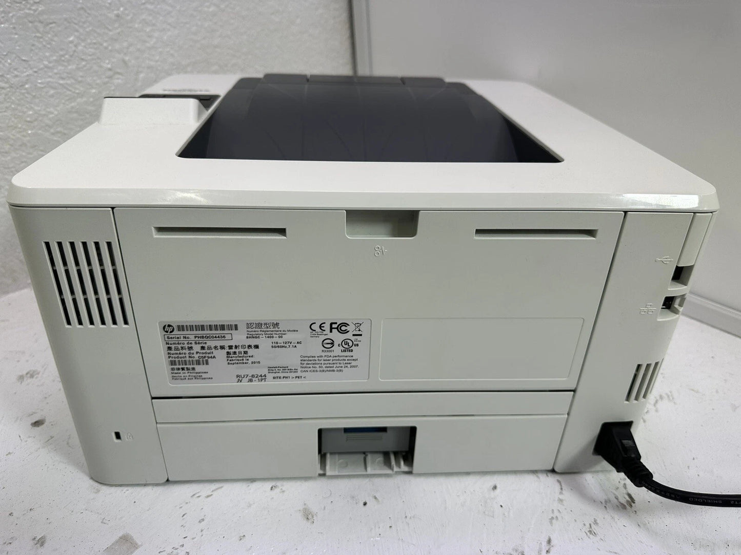 HP LaserJet Pro M402DN Monochrome Laser Printer - A4