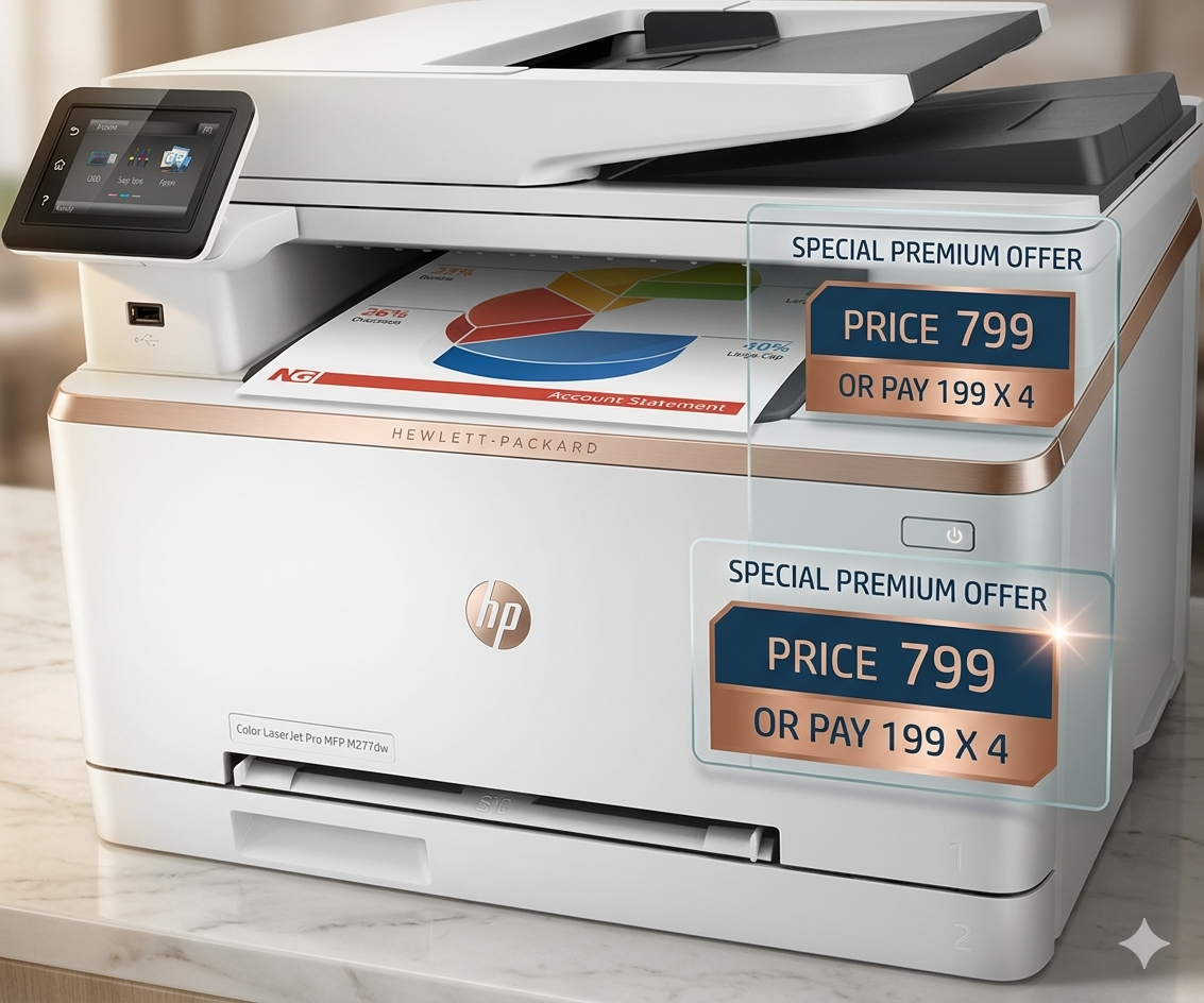 HP Color LaserJet Pro MFP M277dw – Colour Laser Multifunction Printer