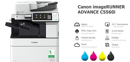 Canon imageRUNNER ADVANCE iRA C5550i – A3 Colour Multifunction Copier - REFURBISED